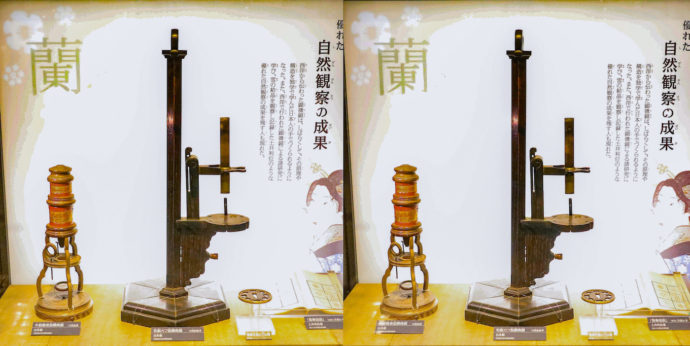 和製カフ型顕微鏡
（日本製、18世紀後半）