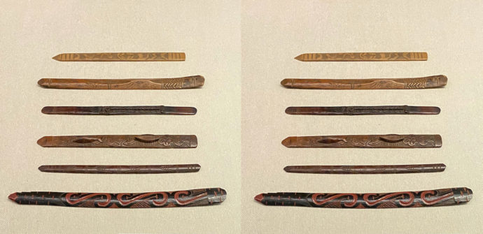 イクパスイ（捧酒箸）
（北海道アイヌ、明治-昭和時代、19-20世紀）